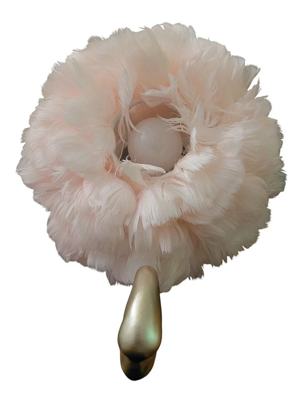 Novogratz Pink Feather Flamingo Accent Table Lamp Bird Decor
